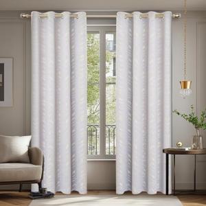 Deconovo Cortinas con Ojales, Cortinas Opacas para Sala de…