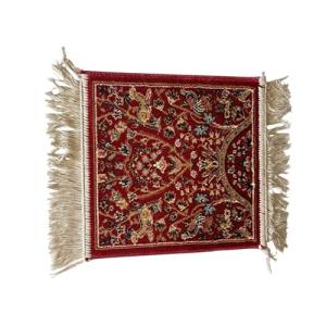 LaVelahome Alfombra clásica pequeña 35 x 35 cm sello cuadra…