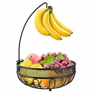 Frutero,Cesta de fruta con gancho para plátanos,scesta de f…