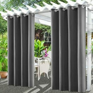 Tgkoddo - Cortinas de Exterior para pérgola, Impermeable, C…