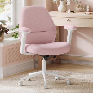 SONGMICS Silla de Oficina, Altura Ajustable, Silla Giratori…