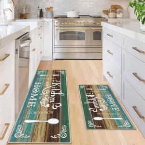 LIBRNTY 2 Piezas Kitchen Mat Floor,Alfombras Cocina,Antifat…