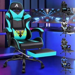 ALFORDSON Silla para Videojuegos, Silla de Escritorio de Of…
