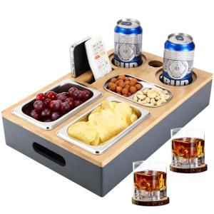 Collazoey Couchbar Snackbox, con cuencos para aperitivos de…