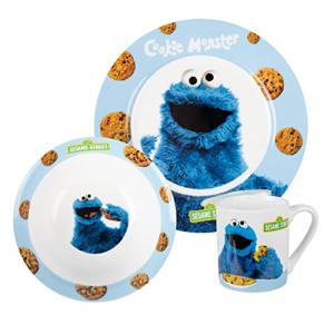 United Labels Juego de desayuno infantil con monstruo de la…
