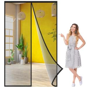 Mosquitera para ventanas 350x290 cm, Adecuado para Todos lo…