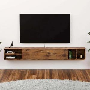 Pmnianhua Mueble de TV colgante para TV, mueble bajo para T…