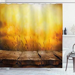 ABAKUHAUS Otoño Cortina de Baño, Vaciar de sobremesa y de T…