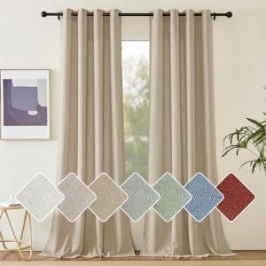 PONY DANCE Cortinas y Visillos Dormitorio 2 Piezas Cortinas…