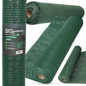 Malla Sombreo 1,2m x 50m Red de Sombra 55% Mallas Ocultació…
