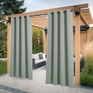 PONY DANCE Cortinas para Pergolas de Jardin Cortina para Ex…