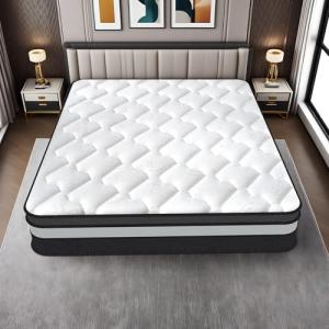 Colchón 140x200 - 32 cm, Memory Foam y Muelles Ensacados -…