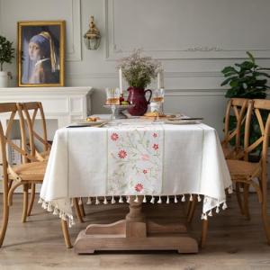 Pahajim Mantel Mesa Rectangular Manteles Antimanchas Imperm…