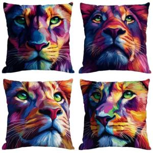 Animal Cojines Exterior Impermeable Terciopelo Fundas Cojin…