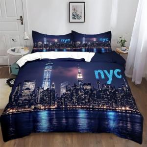 Juego Funda Nordica Cama Cama 90 Nueva York Empire State Bu…