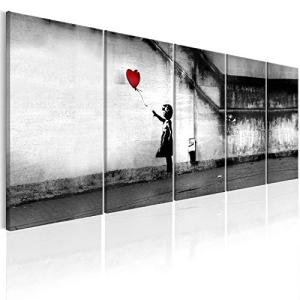 murando Cuadro Acústico Banksy 225x90 cm espuma acústica ab…