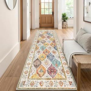 SHACOS Alfombra de Pasillo Larga 60x240cm Alfombra Corredor…