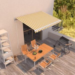 Festnight Toldo Motorizado 350 x 250 cm, Toldo Eléctrico y…