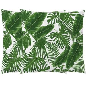 WILPROO Juego de 2 fundas de almohada para exteriores de 18…