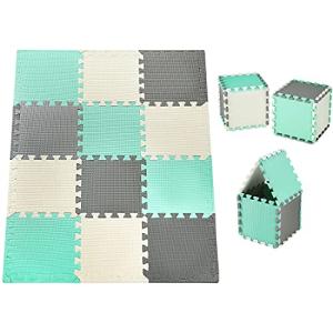 Moby-System Alfombra Puzzle Bebé 120x90x1,2 cm - Alfombra…