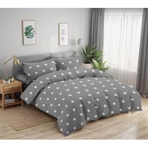 Juego de Funda Nórdica 4 Piezas Cama 150 Microfibra Extra S…