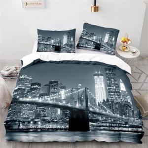 Funda Nordica Cama 180 Nueva York Juego de Ropa de Cama (Ad…