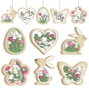 24 piezas decorativas para colgar, decoración de primavera,…