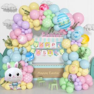 157 Piezas Easter Pascua Globos Arco Guirnalda Fiesta Decor…
