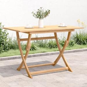 Faroom Mesa de jardín Madera Maciza Acacia 120 x 70 x 75 cm…