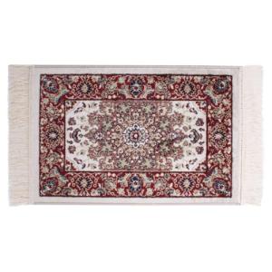 SaRani Alfombra clásica oriental con flecos dorados, decora…
