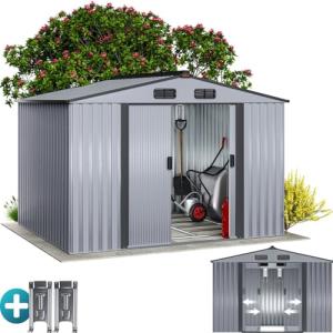 GARDEBRUK® Cobertizo de Jardín XXL Caseta Exterior 5m² con…
