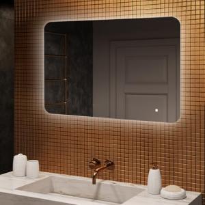A ARTFORMA – Espejo de baño con iluminación – Espejo de bañ…