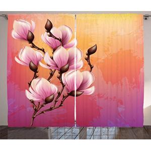 ABAKUHAUS Magnolia Cortinas, 3D realistas del diseño, Sala…