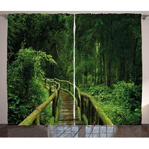 ABAKUHAUS Selva Cortinas, Tailandia Tropical Bosque, Sala d…