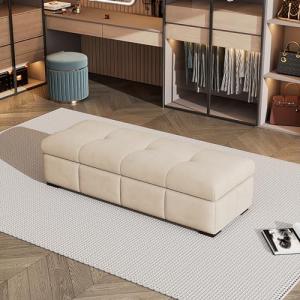 Banco almacenaje dormitorio con almacenamiento, taburete de…