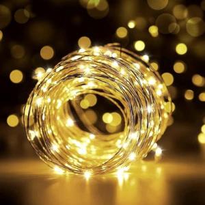 Guirnalda Luces, 12M 120 LED Cadena de Luce Impermeable IP6…