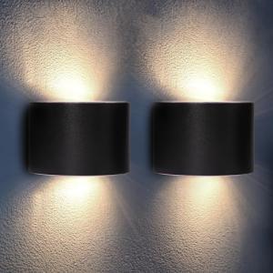 Proxinova Solar Aplique Pared Exterior LED, Lámparas de Dob…