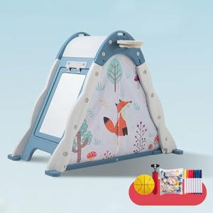 Tipi, Casita de Juegos Infantil, Pizarra para Dibujar, Jueg…