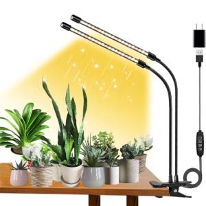 FRGROW Lámpara de Plantas, Luz de Crecimiento de Espectro C…