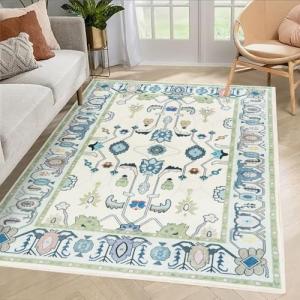 MAST DOO Alfombra de salón lavable 60 x 110 cm – Boho de pe…