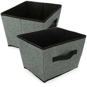 com-four® 2x Caja de Almacenamiento - Caja Plegable de Orga…