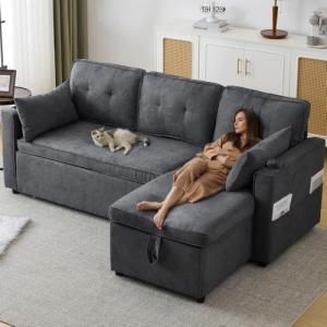 Sofá Cama con función de Dormir,sofá en Forma de L,Muebles…