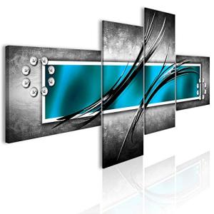 murando Cuadro en Lienzo Abstracto 200x92 cm 4 partes Impre…