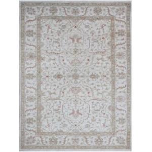 Nain Trading Ziegler Farahan 169x234 Anudado a Mano Alfombr…