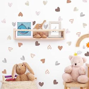 108 Pegatinas de Pared de Corazón Pegatinas Pared Decorativ…