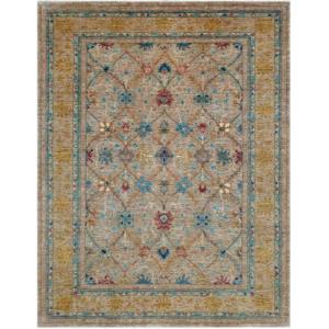 Nain Trading Ziegler Farahan 239x301 Anudado a Mano Alfombr…