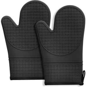 Tel Charme * 2 guantes de silicona para horno de doble capa…