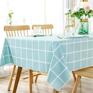 Chickwin Mantel Antimanchas Rectangular Moda Patrón, PVC Ma…