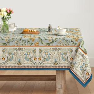 Artoid Mode Mantel bohemio, vintage, pavo real, flores, hoj…