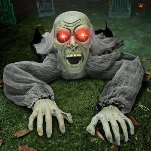JOYIN Halloween Décoracion Groundbreaker Animated Zombi con…